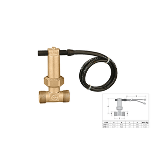 FLUSSOSTATO COMANDO MAGNETICO 3/4