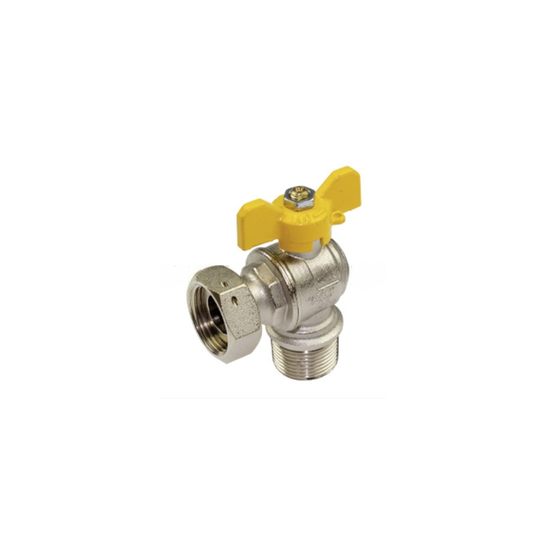 valv sfera 90° gas m/girello 1/2