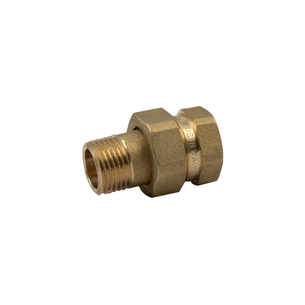 RACCORDO DRITTO 3 PEZZI CON ORING 3/4 MF