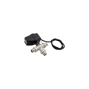 VALVOLA A SFERA TIEMME MOTORIZZATA DEVIATRICE A 3 VIE diametro 1"  230 VAC CON SERVOCOMANDO