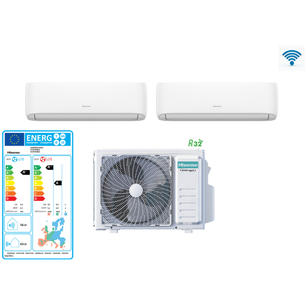Hisense Dual HI-COMFORT 6.2kW 9+9