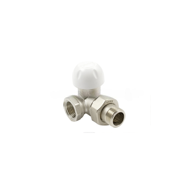 tiemme valvola coassiale sinistra termostatizzabile con attacco per tubo ferro  3/8"g - 3/8"g