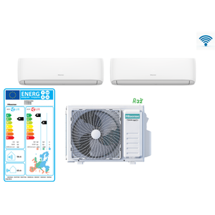Hisense Dual HI-COMFORT 6.2kW 12+12