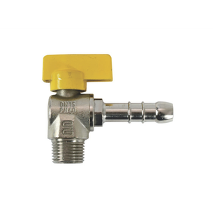 FERRARI RUBINETTO A SQUADRA PER METANO 1/2 MASCHIO DN 15