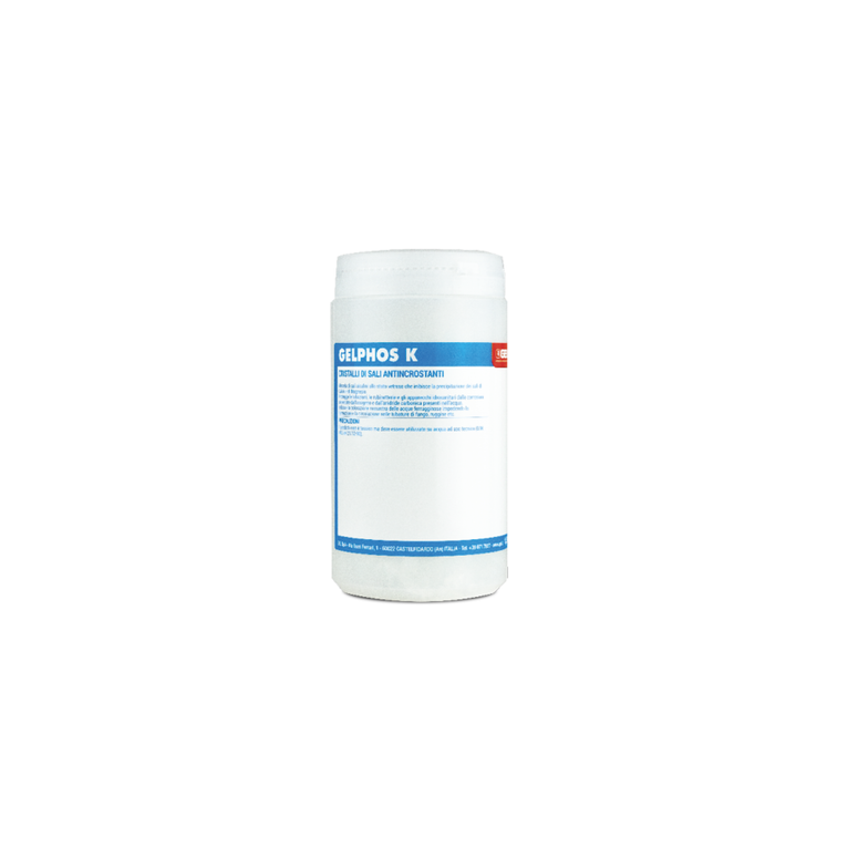 anticalcare gel gelphos k 1.5kg in cristalli