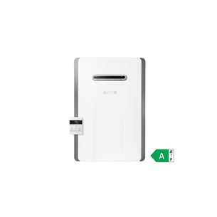 Scaldabagno Rinnai One da 11 litri/minuto da esterno con feritoia