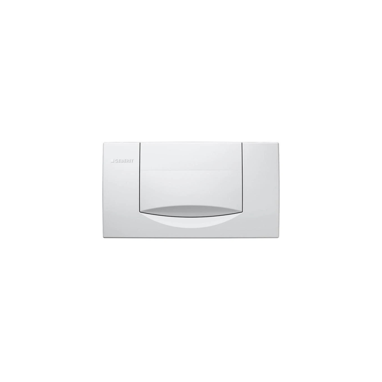 geberit placca a 1 tasto bianca
