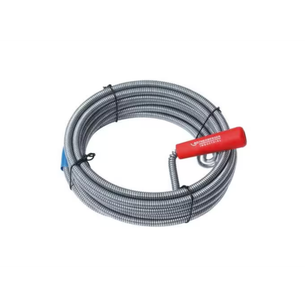 SONDA STURATUBI MANUALE 9 mm X 7.5 m - MOLLA NETTATUBI PER SCARICHI E TUBAZIONI