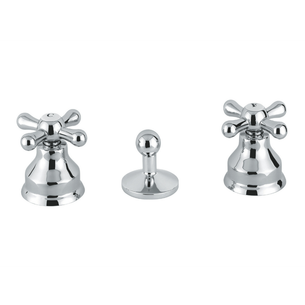 BATTERIA BIDET 3 FORI EMMEVI - SERIE STELLA CON SCARICO AUTOMATICO
