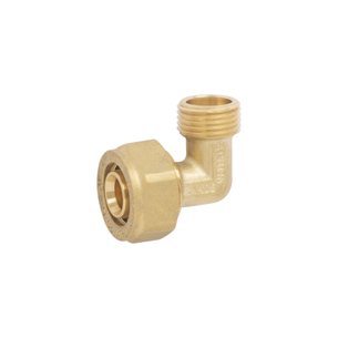 APE RACCORDO A GOMITO 20 x 3/4 MASCHIO PER TUBO MULTISTRATO A STRINGERE