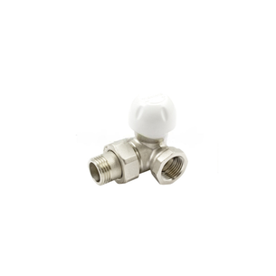 TIEMME VALVOLA COASSIALE DESTRA TERMOSTATIZZABILE CON ATTACCO PER TUBO FERRO 3/8"G - 3/8"G