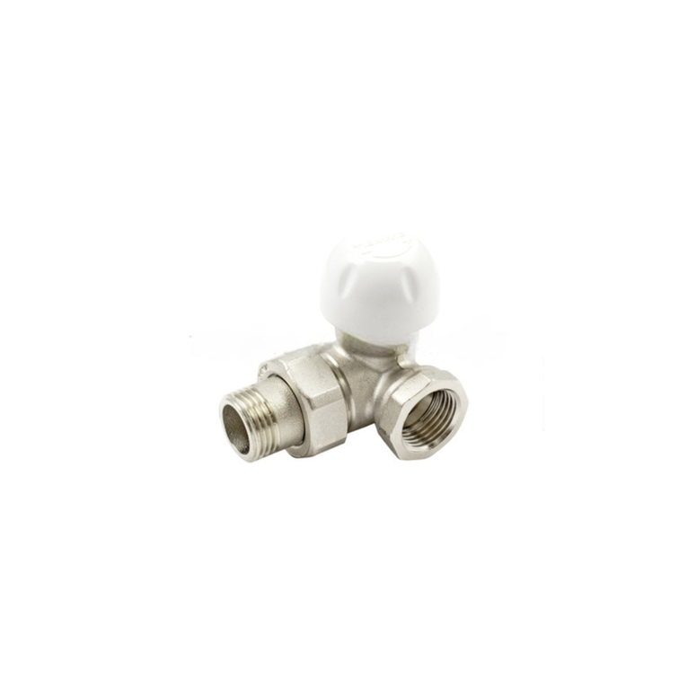 tiemme valvola coassiale destra termostatizzabile con attacco per tubo ferro 3/8"g - 3/8"g