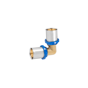 APE RACCORDO CURVO A PRESSARE Ø 40x40 PER TUBO MULTISTRATO