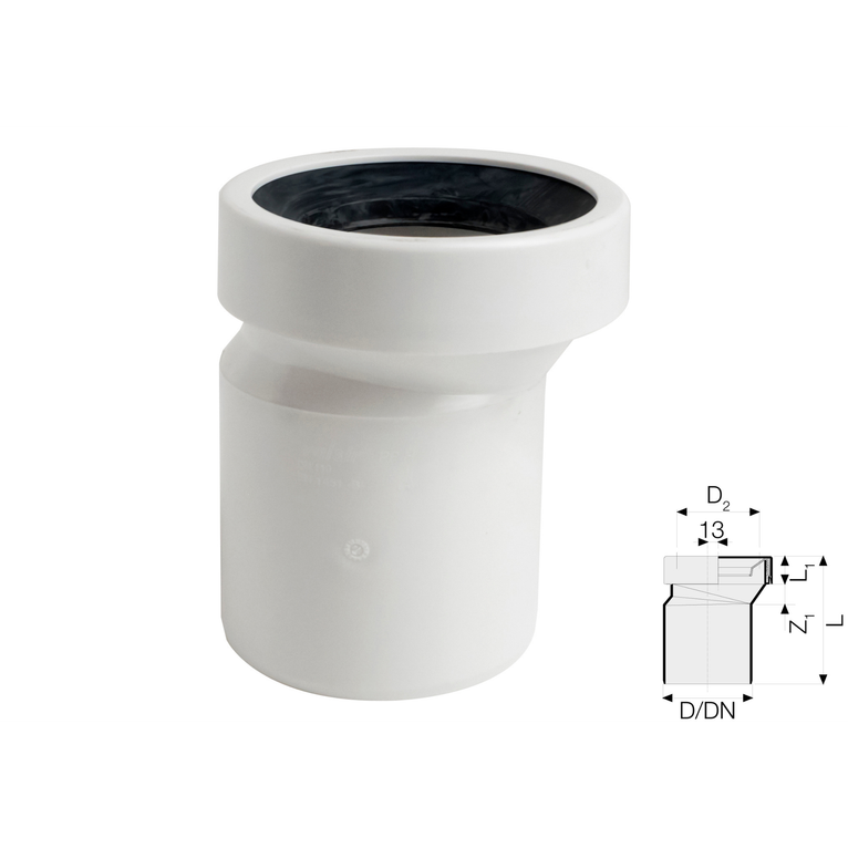 raccordo eccentrico htsk dn 110