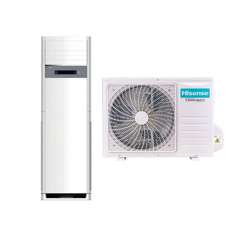 climatizzatore hisense colonna 48000 btu 14 kw trifase
