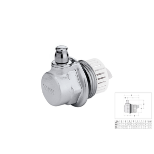TAPPO DN 1 DESTRO PER RADIATORE