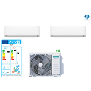 Hisense Dual HI-COMFORT 7.0kW 9+18