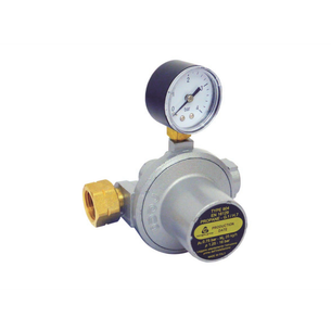 REGOLATORE ALTA PRESSIONE GPL PRIMO STADIO 25 Kg/h FERRARI ( P.E. 1.25 - 16 bar) CON MANOMETRO
