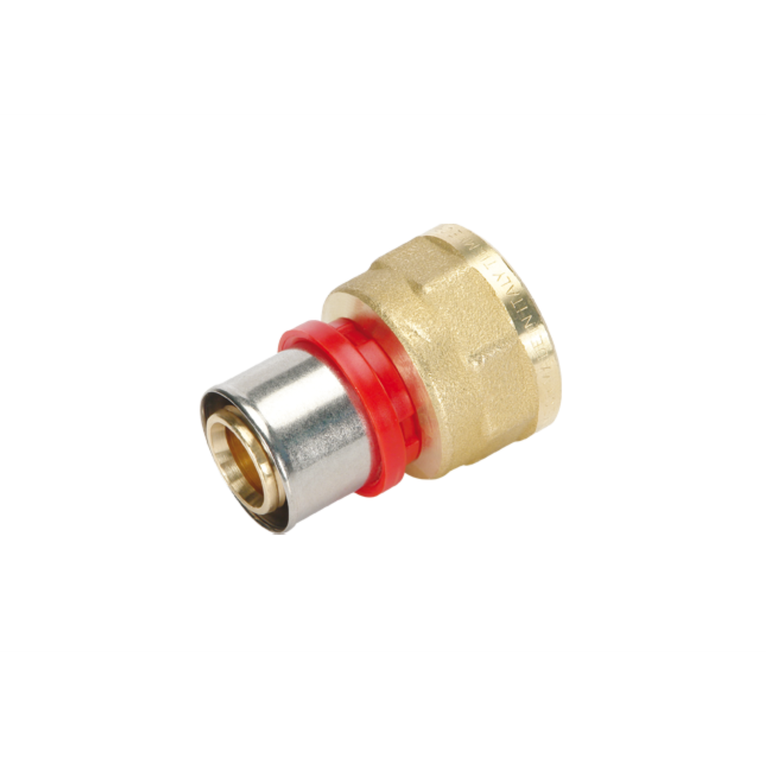 raccordo diritto a pressare dn 20x3/4 f