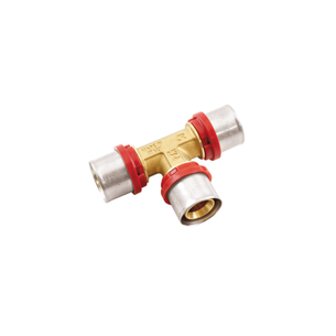 TEE TIEMME A PRESSARE PER TUBO MULTISTRATO diametro 16x16x16