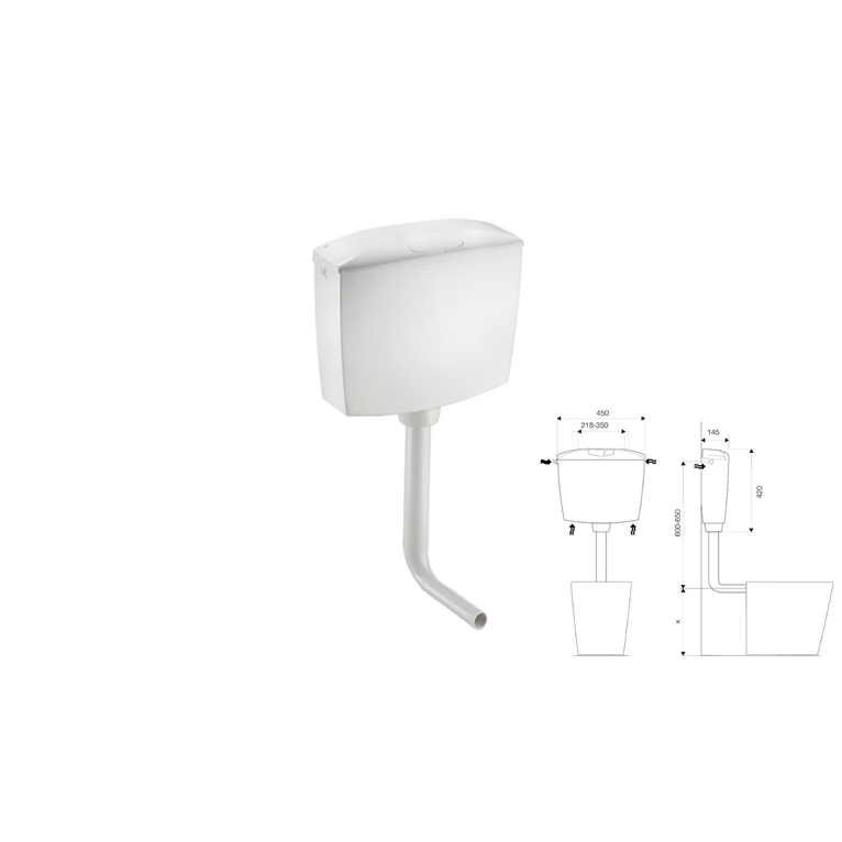 cassetta da esterno oli smeraldo doppio scarico