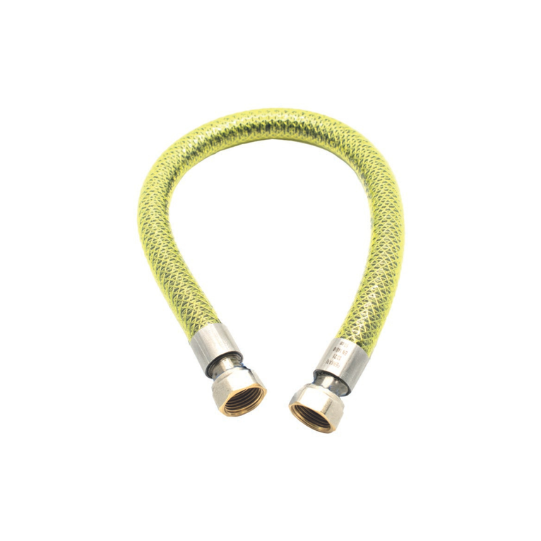 tubo flessibile gas per cucine 1/2" ff - lunghezza 50 cm (500 mm)