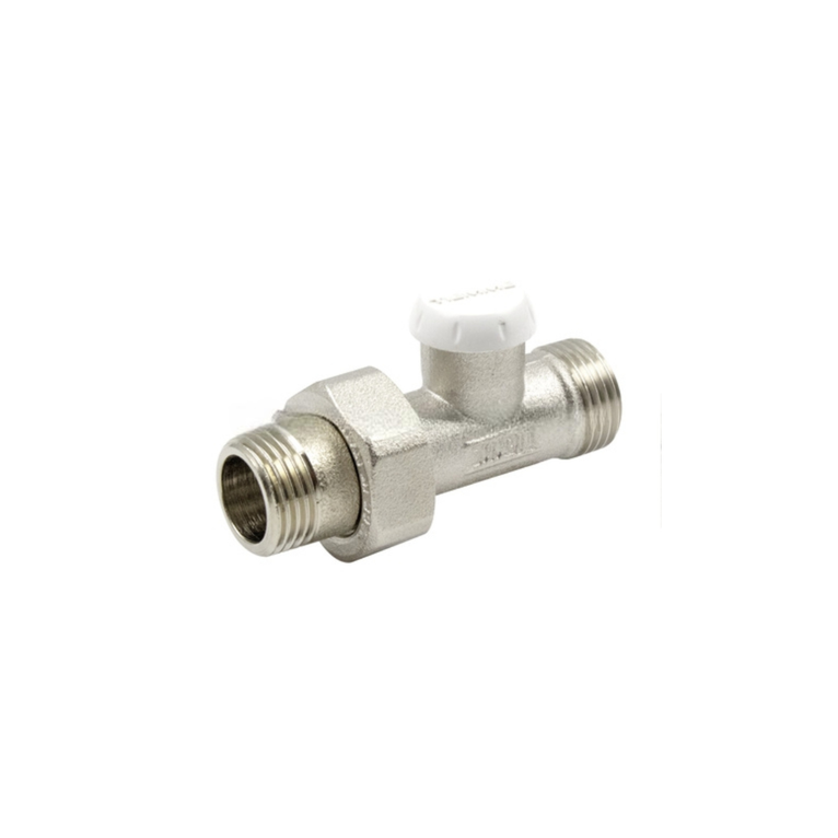 tiemme detentore diritto excel  per tubo rame e multistrato con attacchi 3/8"g - 1/2"x16 o-ring 