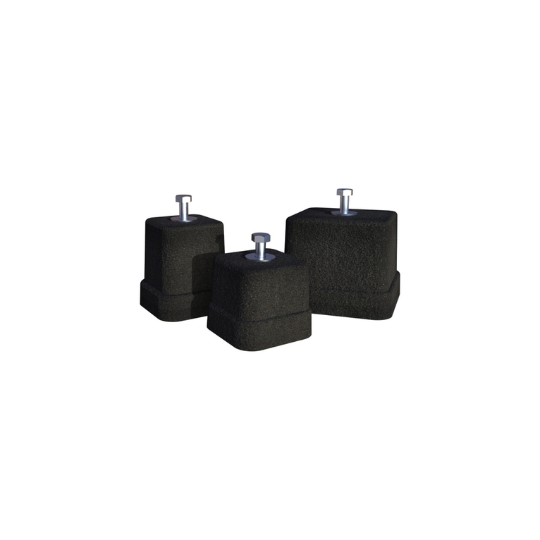 piedino spk 150 - 80x80x80 (cf 4pz)