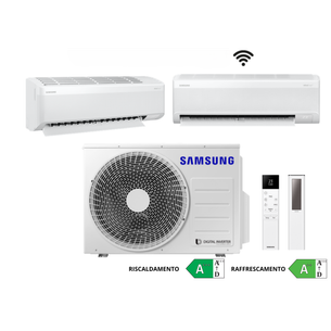 Condizionatore Samsung dual split Wind Free Avant S2 5kW 9000+9000 btu Wi-Fi